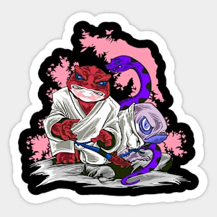 Frog Dojo Sticker